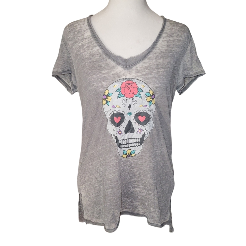 Grayson Threads Burnouy Tee Gray sz S